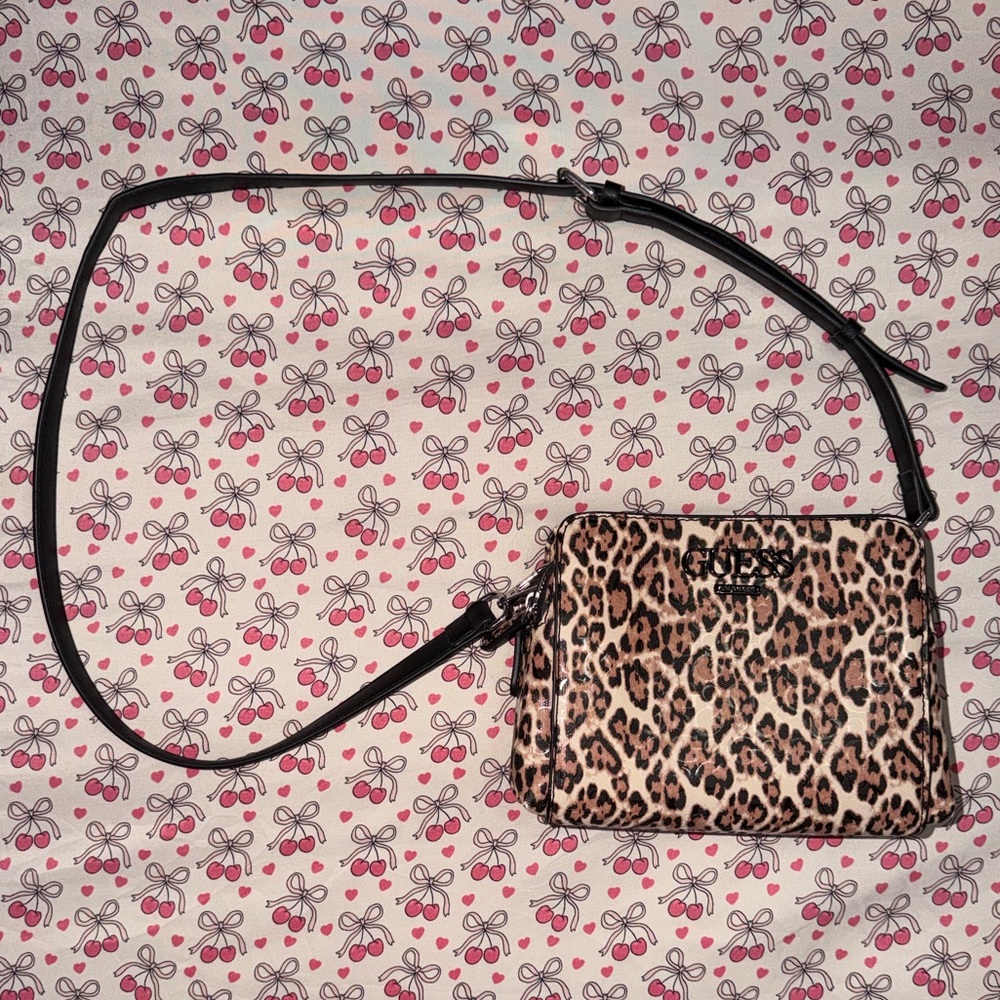 Guess Cheetah Print Bag